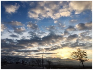 Beni anneanneme götüren bulutlar (1)...Konya Ovası/Şubat 2019
